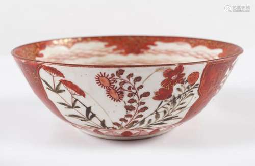 19TH-CENTURY JAPANESE KUTANI BOWL