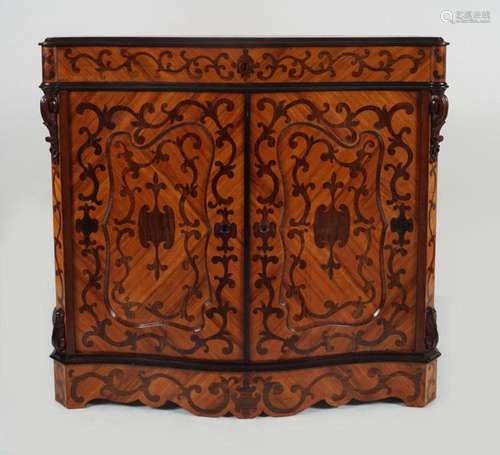 19TH-CENTURY PARQUETRY CABINET