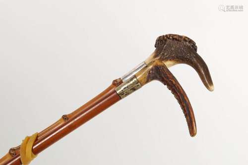 2 EARLY 20TH-CENTURY SWAGGER STICKS