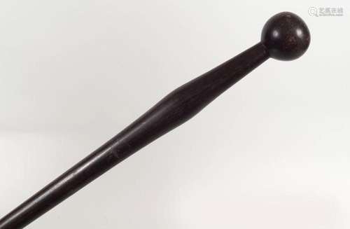 LIGNUM VITAE WALKING STICK