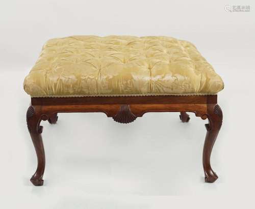 LARGE GEORGE III STYLE STOOL