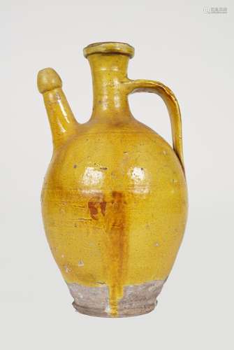 19TH-CENTURY OIL JAR