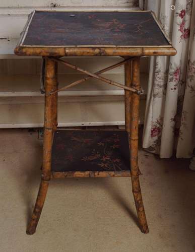 19TH-CENTURY JAPANESE LACQUERED TABLE