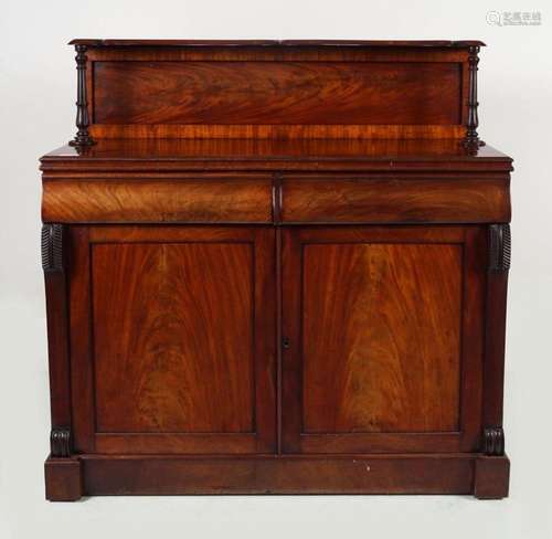 WILLIAM IV MAHOGANY CHIFFONIER