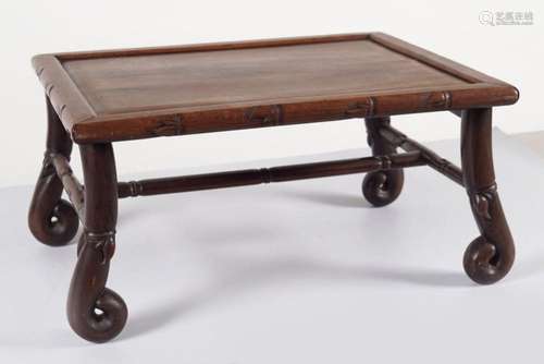 CHINESE QING HARDWOOD SHRINE TABLE