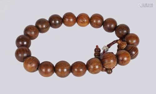 TIBETAN HARDWOOD PRAYER BEADS