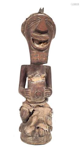 EARLY AFRICAN SONGYE FIGURE