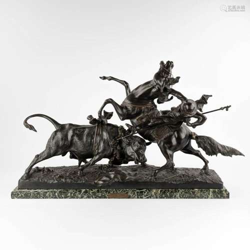 Antonio AMORGASTI (1880-1942) 'Le Picador' patinated...