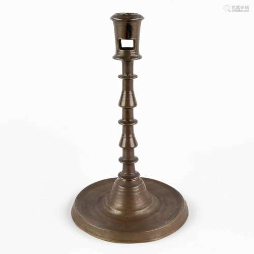 An antique candlestick, Flanders or The Netherlands, 16th C....