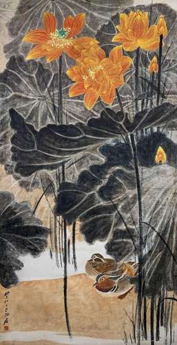 Zhang Daqian's Lotus Pond