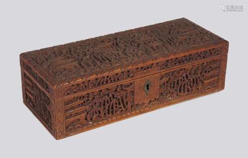 CHINESE QING CARVED BOX