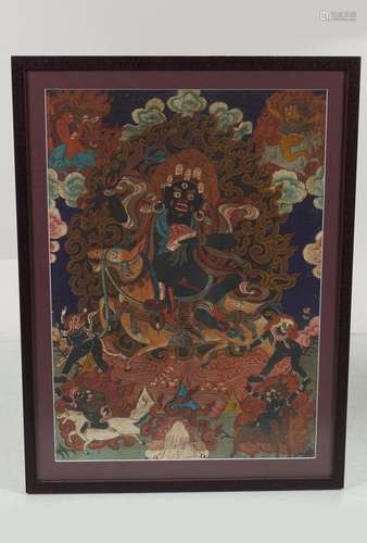 18/19TH-CENTURY TIBETAN THANGKA