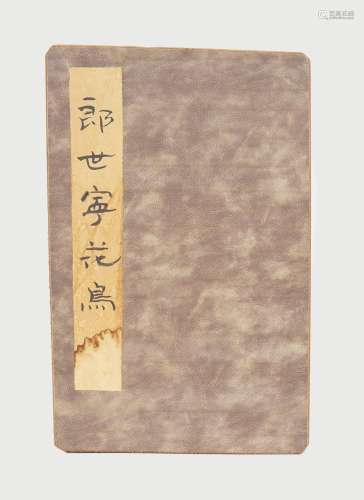 CHINESE QING PAINTED VOLUME