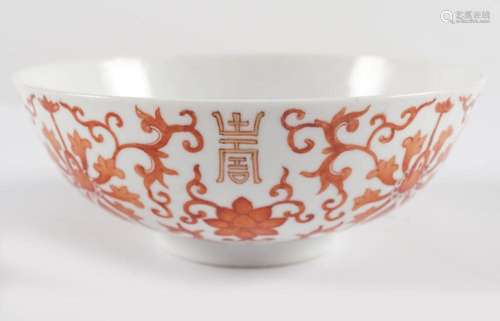 CHINESE QING PORCELAIN BOWL