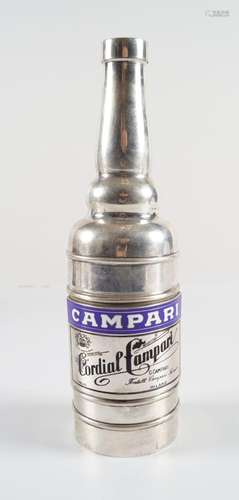 STERLING SILVER CAMPARI COCKTAIL SHAKER