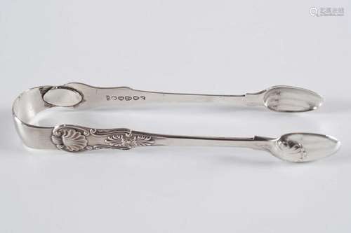 SILVER SUGAR TONGS