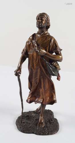 19TH-CENTURY AUSTRIAN BRONZE SCULPTURE