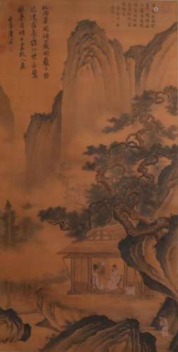 Tang Bohu's landscape painting