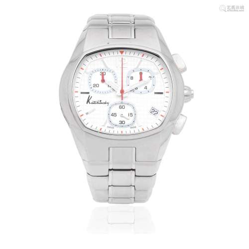 Kutchinsky. A stainless steel quartz calendar chronograph br...