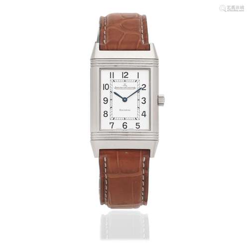 【Y】Jaeger-LeCoultre. A lady's stainless steel manual wind re...