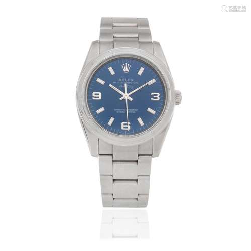 Rolex. A stainless steel automatic bracelet watch  Air-King,...