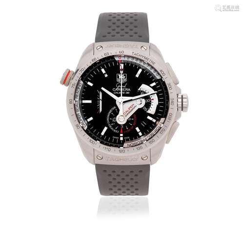 TAG Heuer. A stainless steel automatic calendar chronograph ...