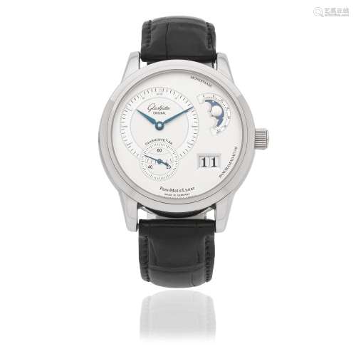 【Y】Glashütte Original. A stainless steel automatic calendar ...