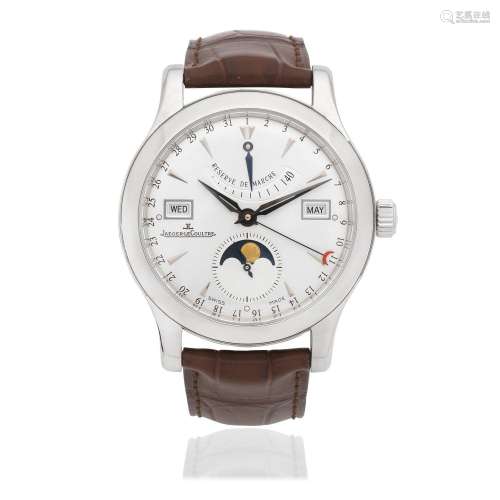 【Y】Jaeger-LeCoultre. A stainless steel automatic triple cale...