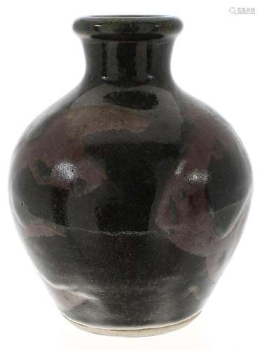 John Leach for Muchelney studio pottery bottle vase, potters...