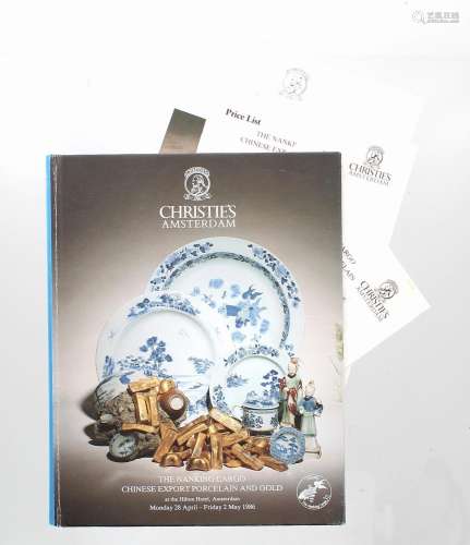 Christies Amsterdam auction catalogue - The Nanking Cargo Ch...