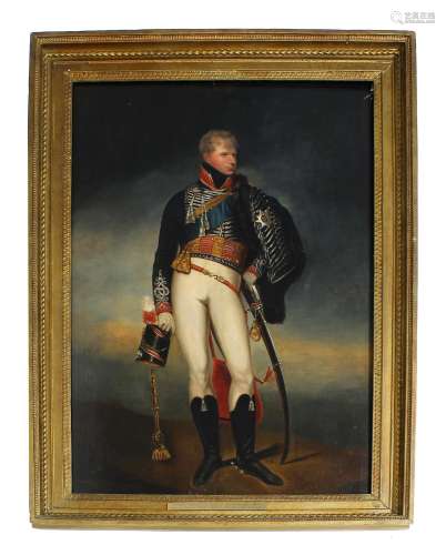 Circle of Sir William Beechey RA., (1753-1839) - portrait of...