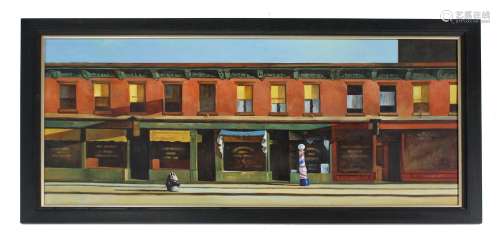 After Edward Hopper - Early Sunday Morning, gilee print, 20 ...