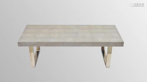 Contemporary rectangular low occasional/coffee table, with a...