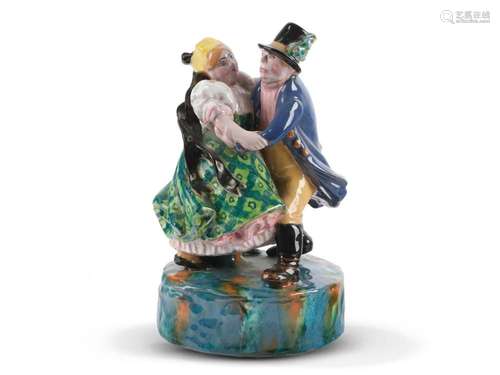 Dancing couple, Gmundner Ceramics, Around 1925/30