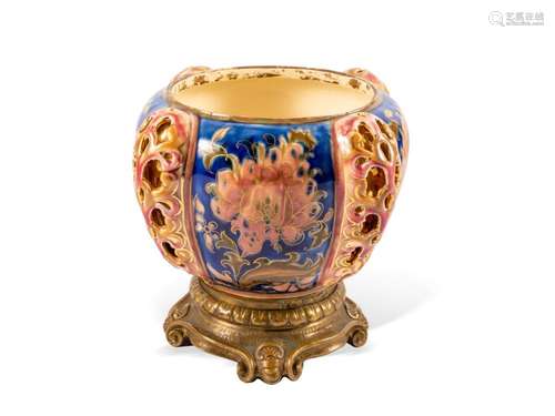 Vase, Zsolnay, Pécs, Around 1895/1900, Porcelain faience