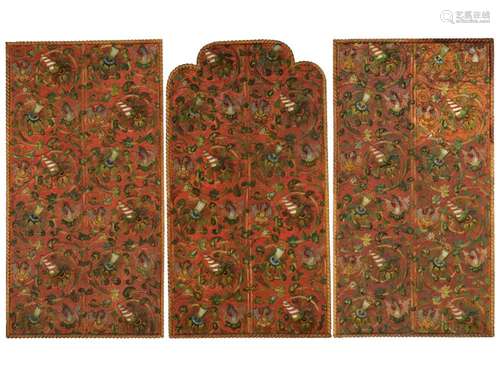 3 panels, Italy, 16th/17th century