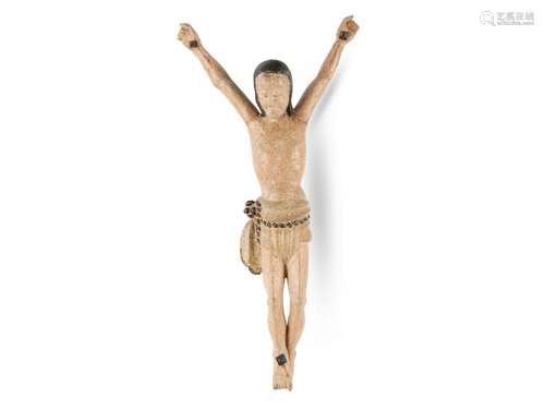 Crucified Christ, 18th century, Original polychromy