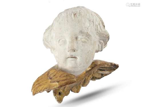 Winged angel head, South Germany, 18th century