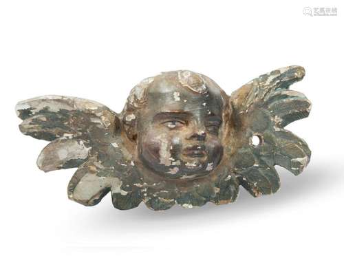 Angel head with wings, South Germany, 18th century