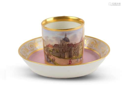 Cup with saucer, Church of the Salesian Sisters, Alt Wien