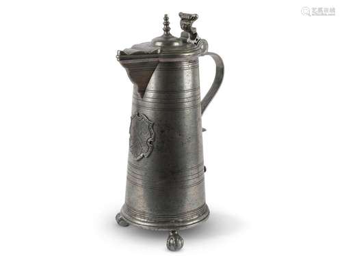 Brewers' Guild Tankard, 19th century, Tin