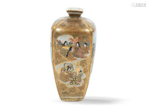 Satsuma vase, Japan, Meiji period, 1868 - 1912