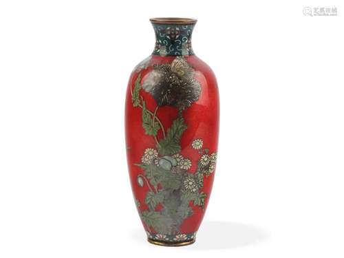 Cloisonné Vase, Japan, Around 1900