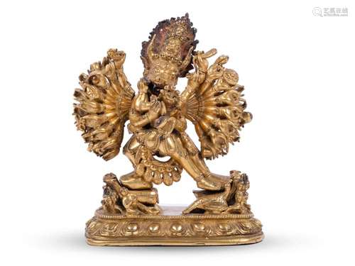 Yamantaka Vajrabhairava, Tibet, Before 1970