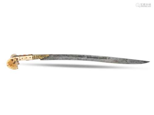 Ottoman sabre, Yatagan/Handjar, 19th century?