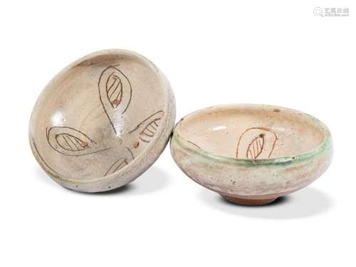 2 bowls, Nishapur, Antique