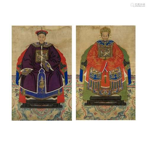 Chinese School<br />
<br />
Qing dynasty, 19th century<br />...