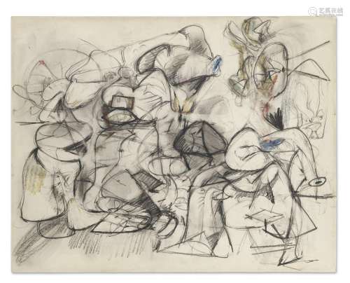 ARSHILE GORKY (1904-1948)Untitled (The Horns of the Landscap...