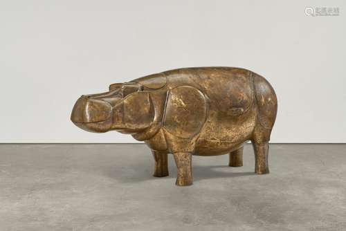 FRANÇOIS-XAVIER LALANNE (1927-2008)'HIPPOPOTAME II' BAR, 197...