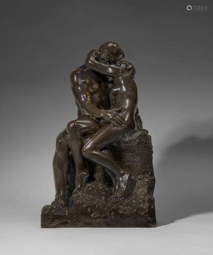 AUGUSTE RODIN (1840-1917)Le Baiser, 1ère réduction